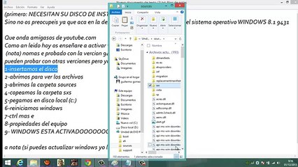COMO ACTIVAR WINDOWS 8.1 preview 9431