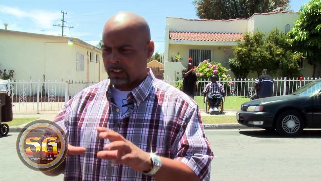 Lil Crip Toe from Eight Tray Gangster Crip, Back West Side, just released from prison