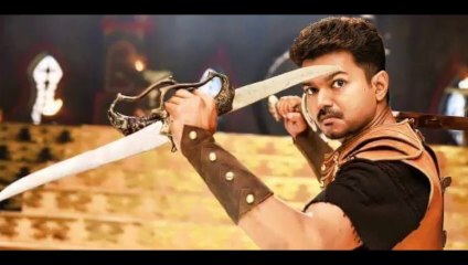 Vijay King Look In Puli Movie Still