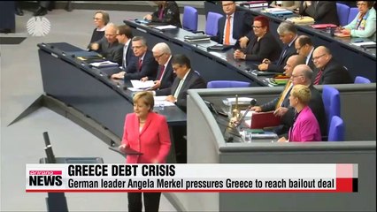 Germany ups pressure on Greece to reach bailout deal