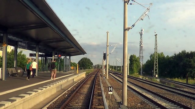 S-Bahn Berlin - Führerstandsmitfahrt S8 Schöneweide - Zeuthen (Br 480)[HD 1080p]
