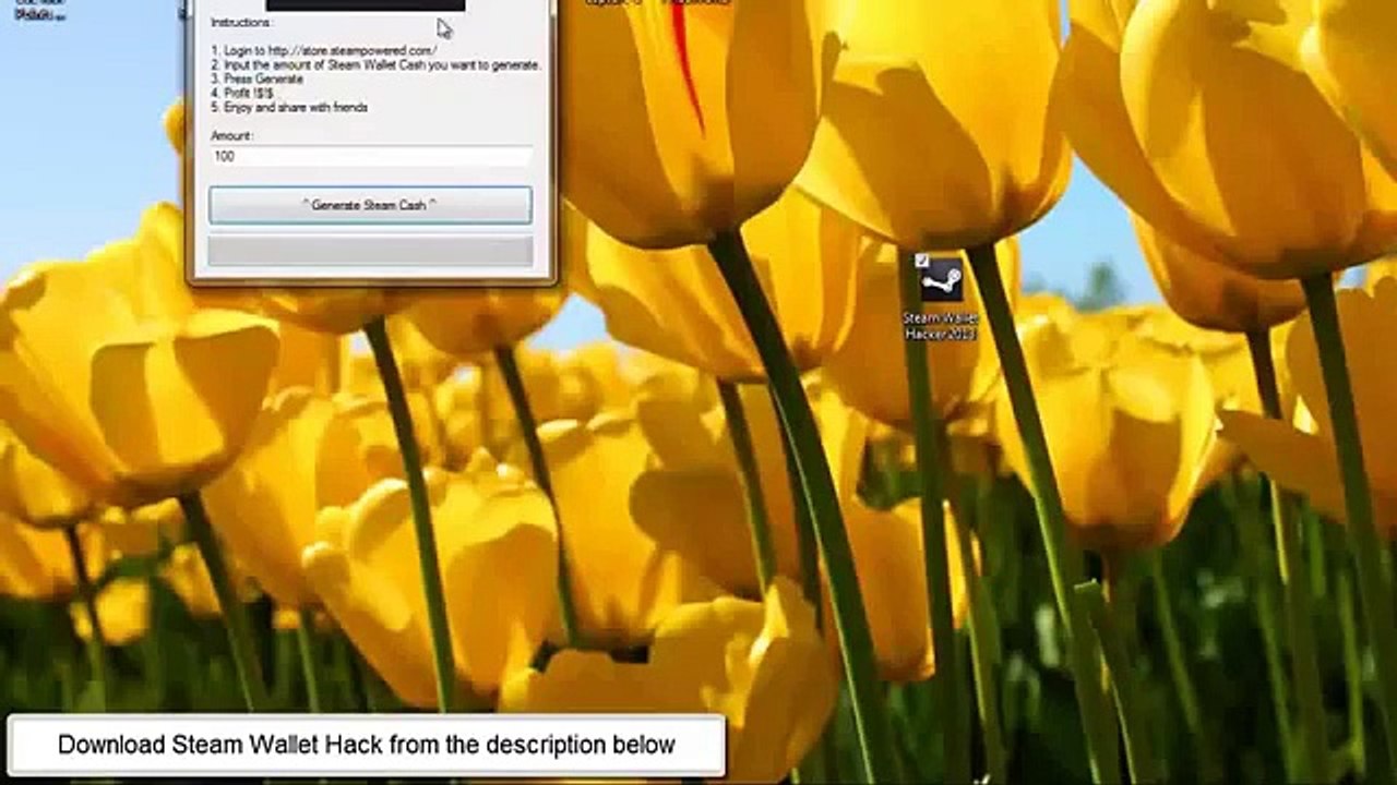 Codes de vapeur gratuit Générateur Pas Enquête Porte-monnaie Steam Hack (Téléchargement gratuit )