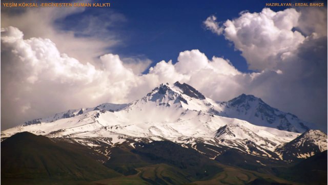 YEŞİM KÖKSAL-ERCİYES'TEN DUMAN KALKTI