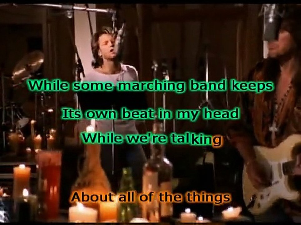 Bon Jovi - Bed of Roses (Karaoke)