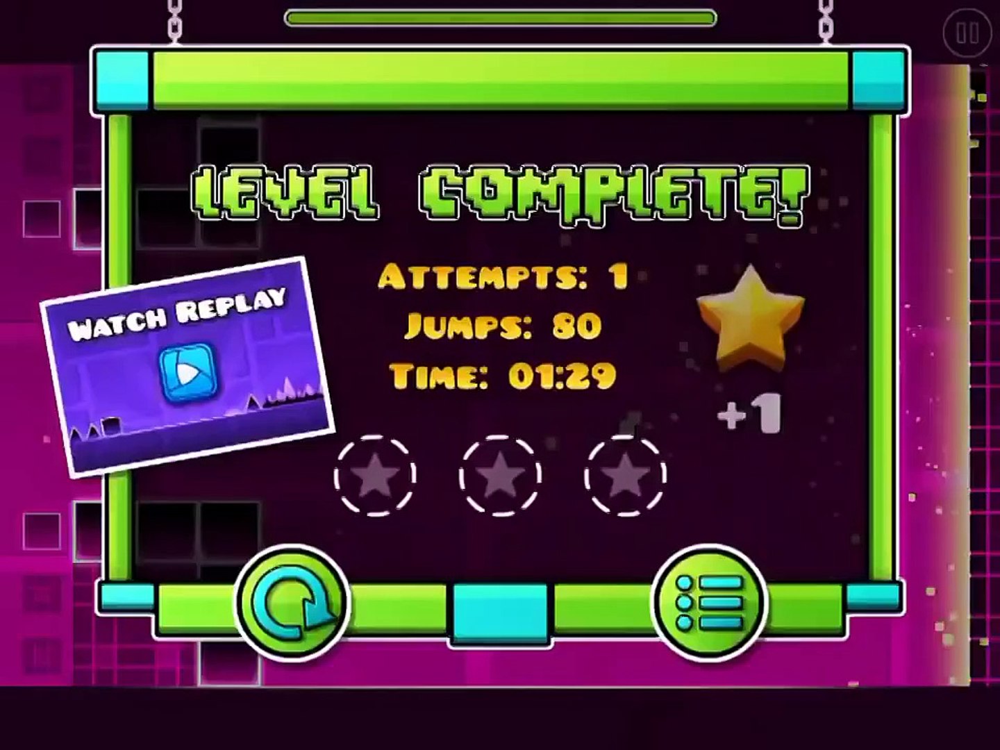 Geometry Dash Level 1 12 Complete Video Dailymotion