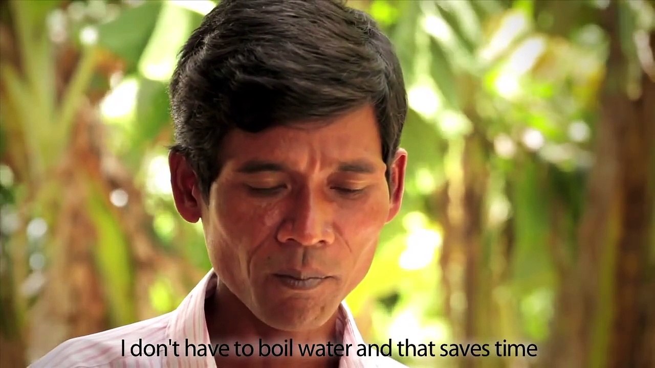 Here's to clean water