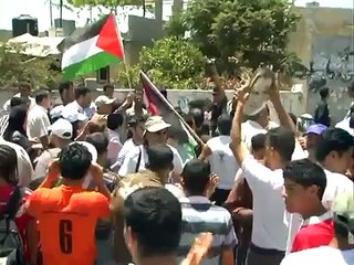 La protesta de los viernes contra el muro de Cisjordania