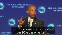 Obama prône à nouveau un contrôle plus strict des armes à feu après la tuerie de Charlestone