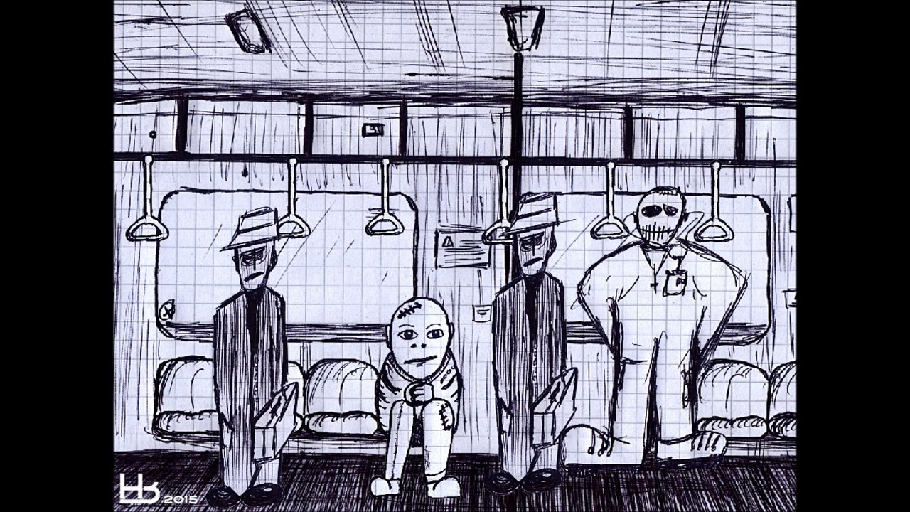 "In a subway car" (2015)
