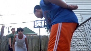 2 On 1 Basketball Match With My Brother
