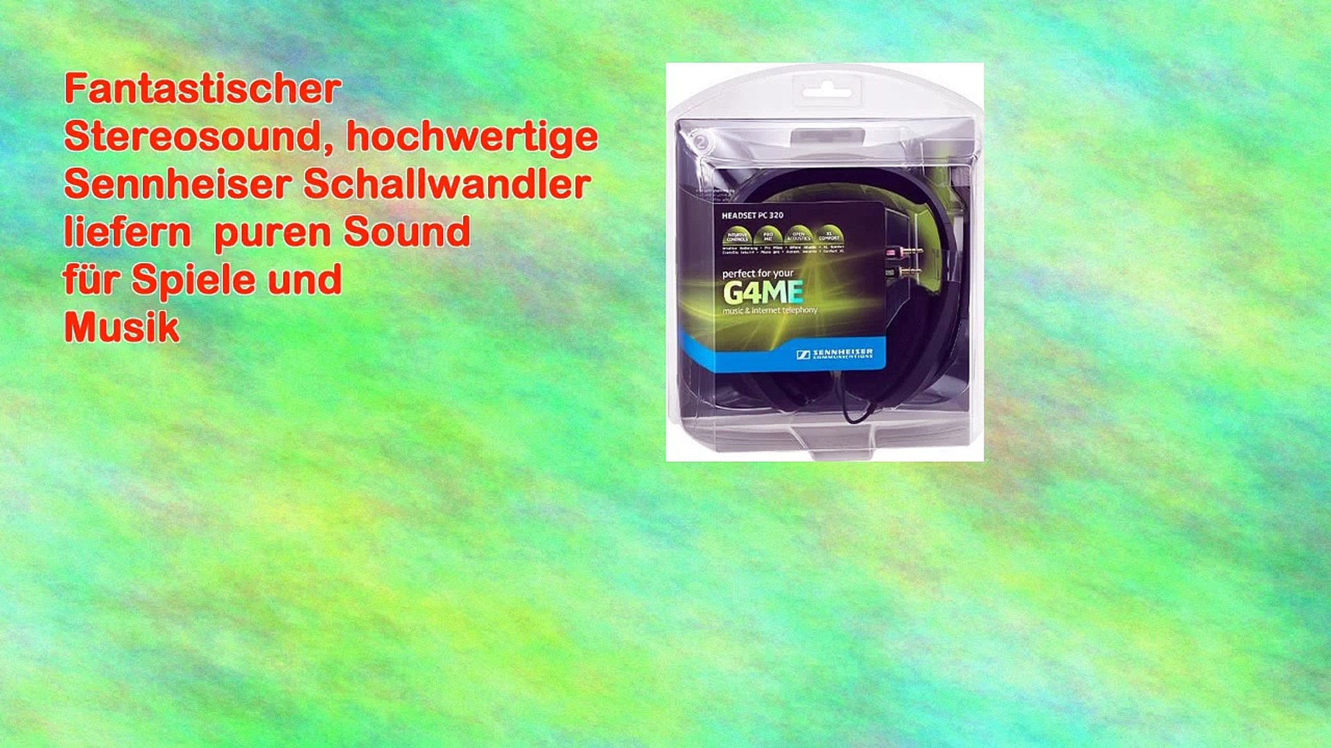 Sennheiser Pc 320 Gaming Headset