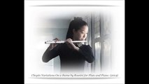 Chopin Variations On a theme by Rossini for Flute and Piano