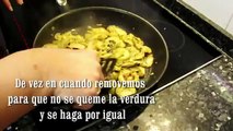 Cocina sana y facil, tortilla de alcachofas de mi abuela, para el día a día , spanish.