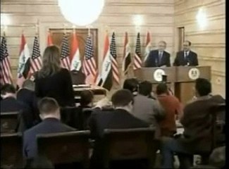 George W. Bush - Man Throws Shoe