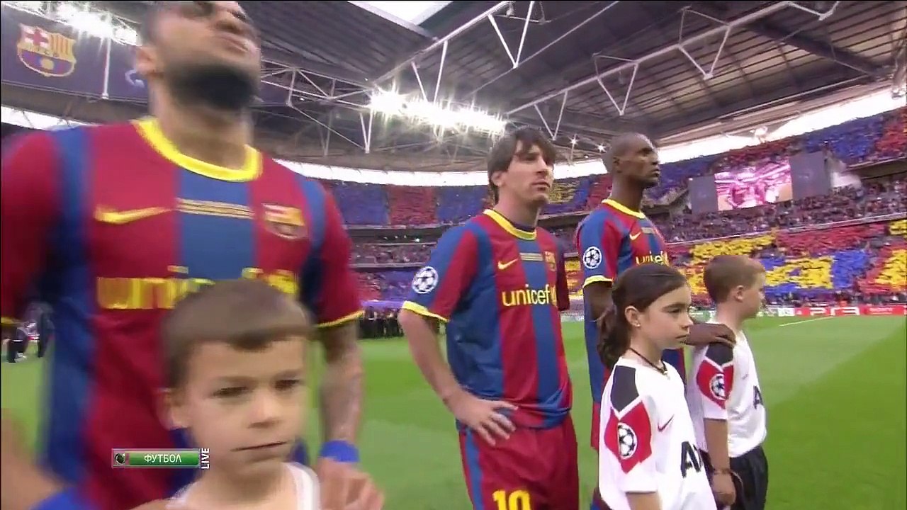 1st Half Final Wembley FC Barcelona 3 Vs 1 Man UTD HD720p‬ - YouTube