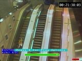 CCTV of some embarrassing slip ups in railway stations
