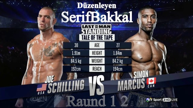 Joe Schilling - Simon Marcus GLORY 17 LosAngeles (Raund 1 2)