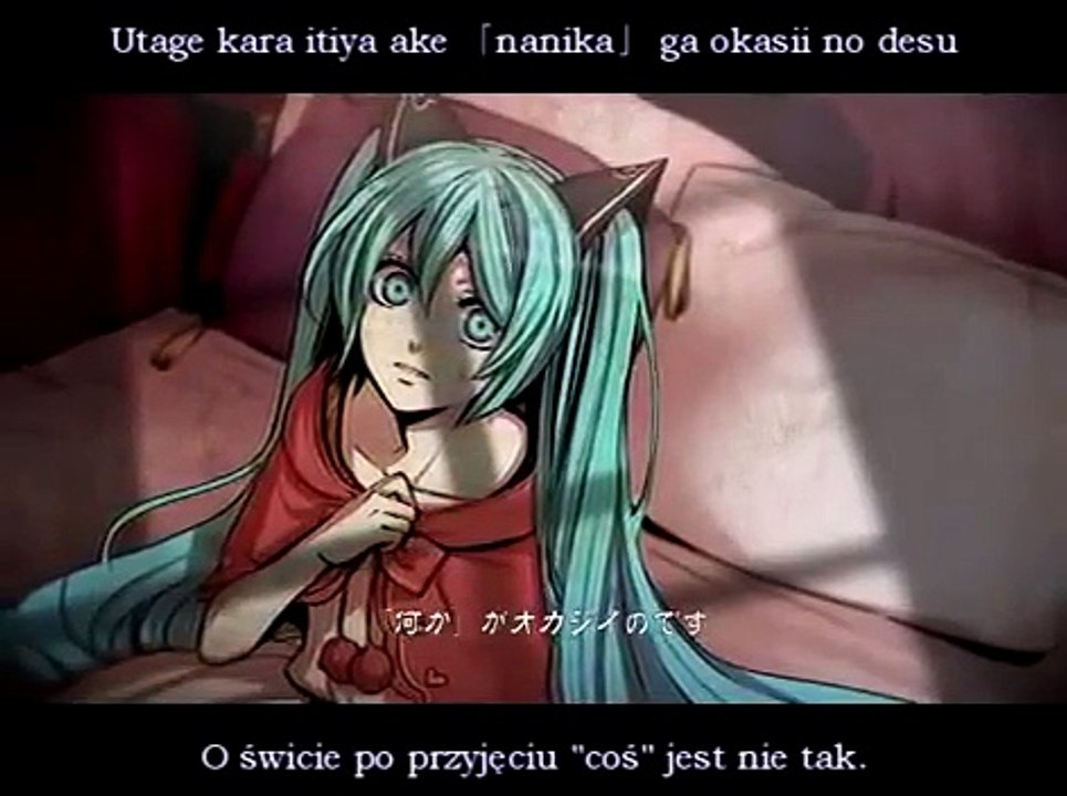Hatsune Miku - Bad End Night - napisy PL