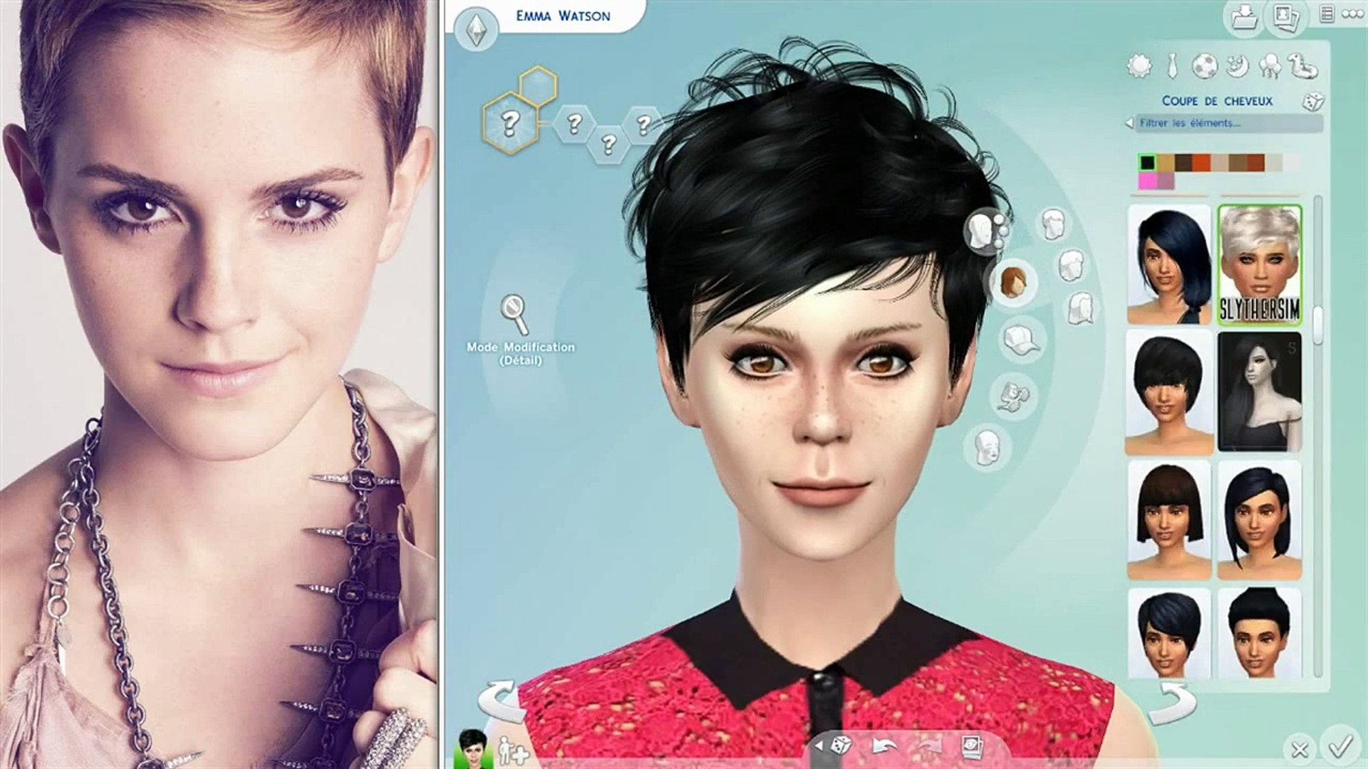 Creating Emma Watson {Sims 4} - video Dailymotion