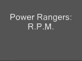 Power Rangers RPM - Red and Gold Ranger Morph