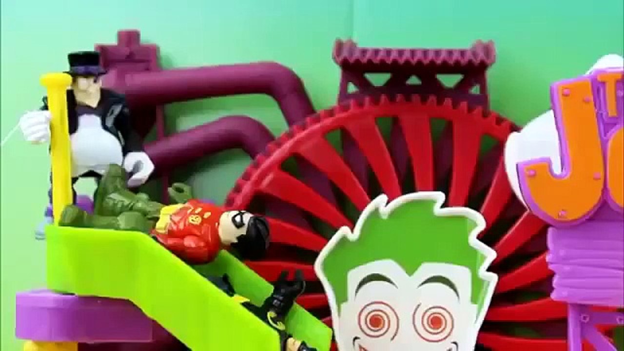 Batman Batcave Imaginext DC Comics Super Friends Batman and Robin Bat Cave Motorcycle