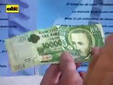 Recomendaciones para detectar billetes falsos