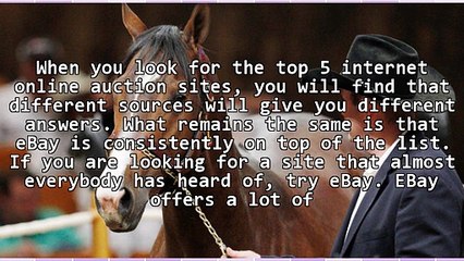Top 5 Internet Online Auction Sites