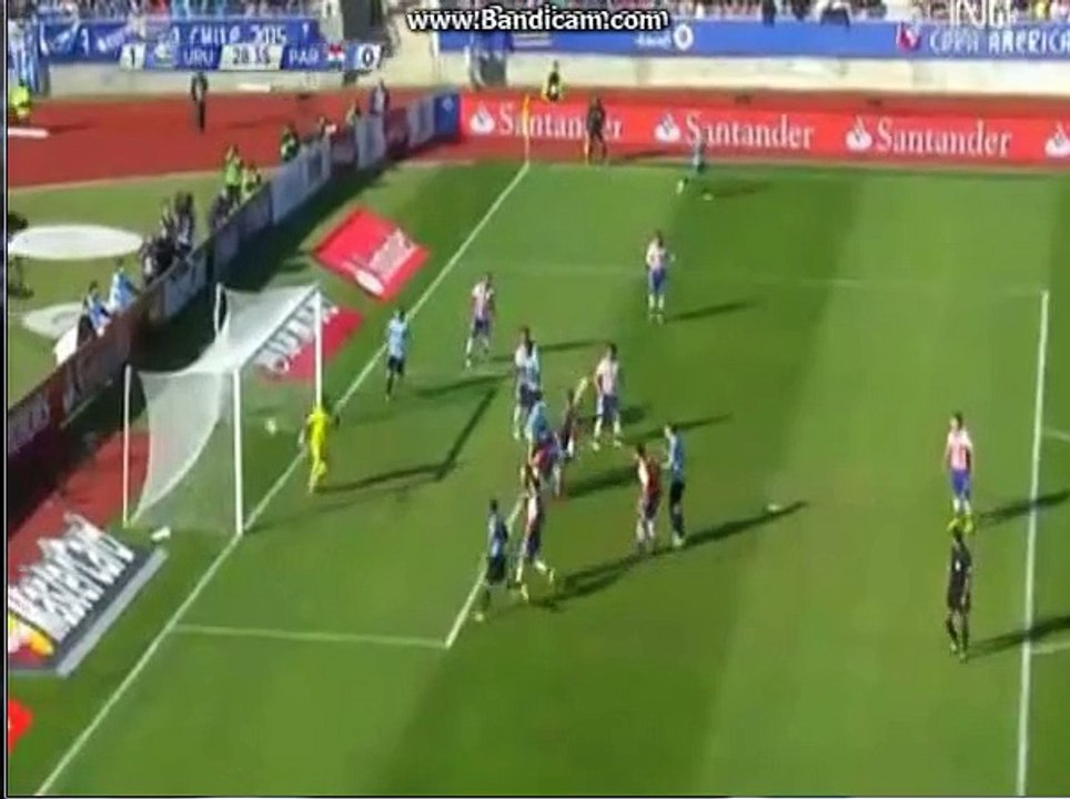 Uruguay - Paraguay 1-1 1st half All Goals