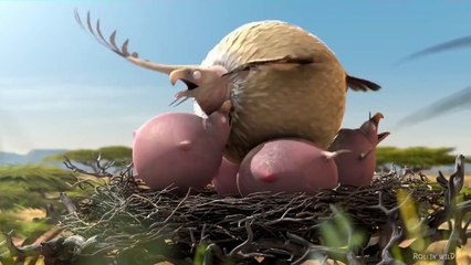 Rollin`Wild   Short Funny Animated Clips   Film Academy BW Full HD 1080p