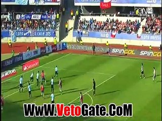 ملخص الشوط الثانى اوروجواى - باراجواى