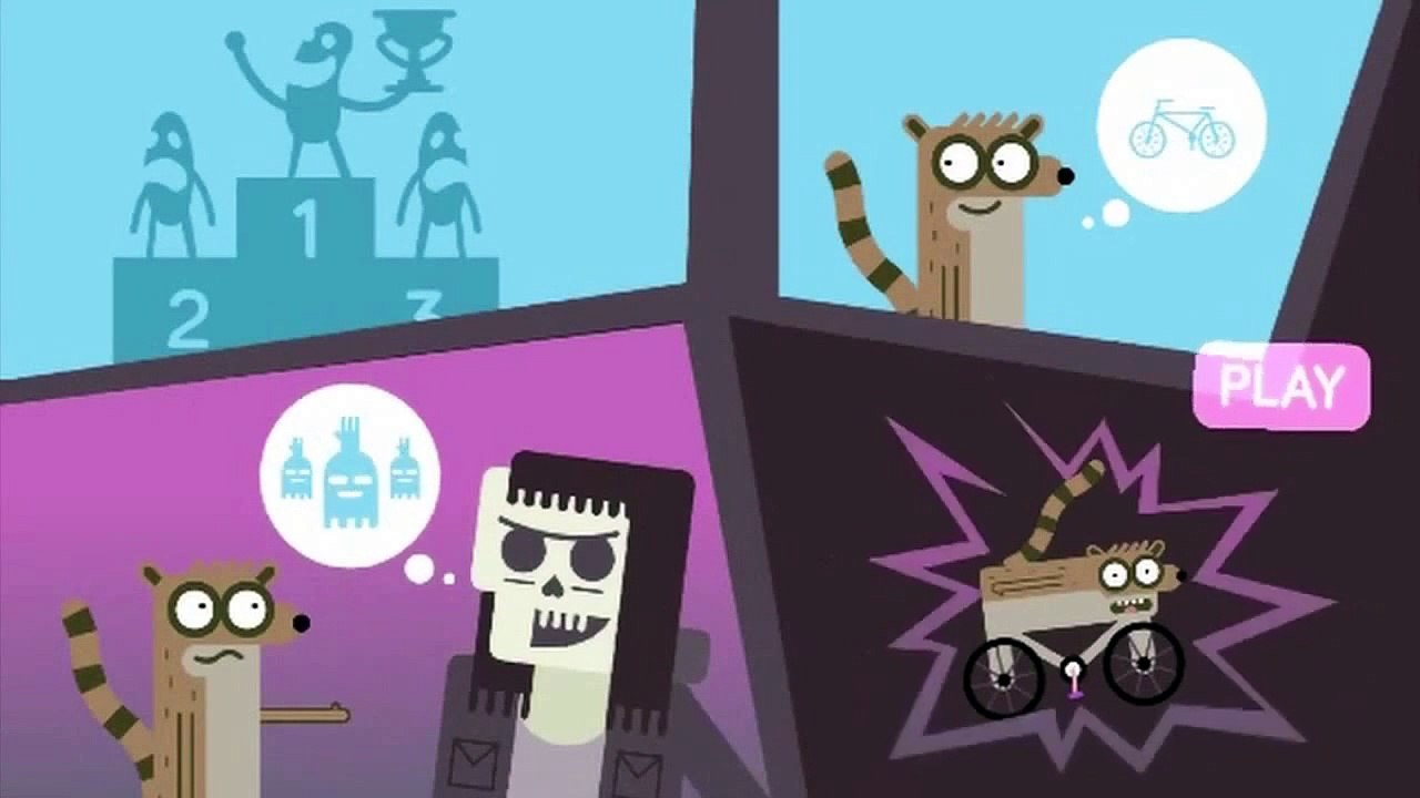 Cartoon Network Games: Regular Show - RIGBMX