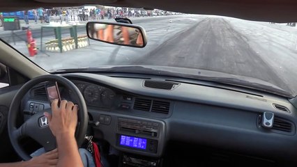 Honda Civic EG9 Turbo Drag Santarem 08/09/2012