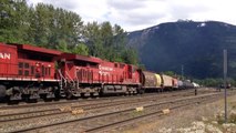 Canadian Pacific Railway at Revelstoke British Columbia May 2014