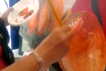 Monique et les vases boliviens