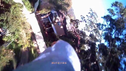 Pigeon Cam view of a few laps around the loft