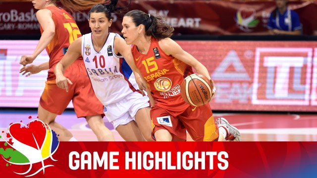 Serbia v Spain - Highlights - EuroBasket Women 2015