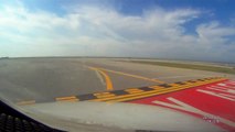 ✈Nice Cote d'Azur Airport - Taxi & Takeoff (Cockpit View)