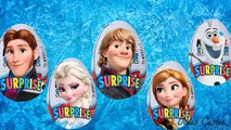 Nursery Rhyme Frozen Kinder Surprise _ Frozen Cartoon and Kids song _ Fan Made_youtube_original