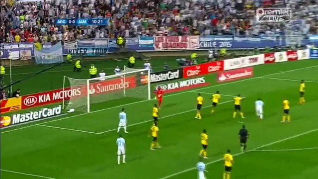 Gonzalo Higuaín Great Goal | Argentina 1-0 Jamaica 20.06.2015 (Copa America 2015)