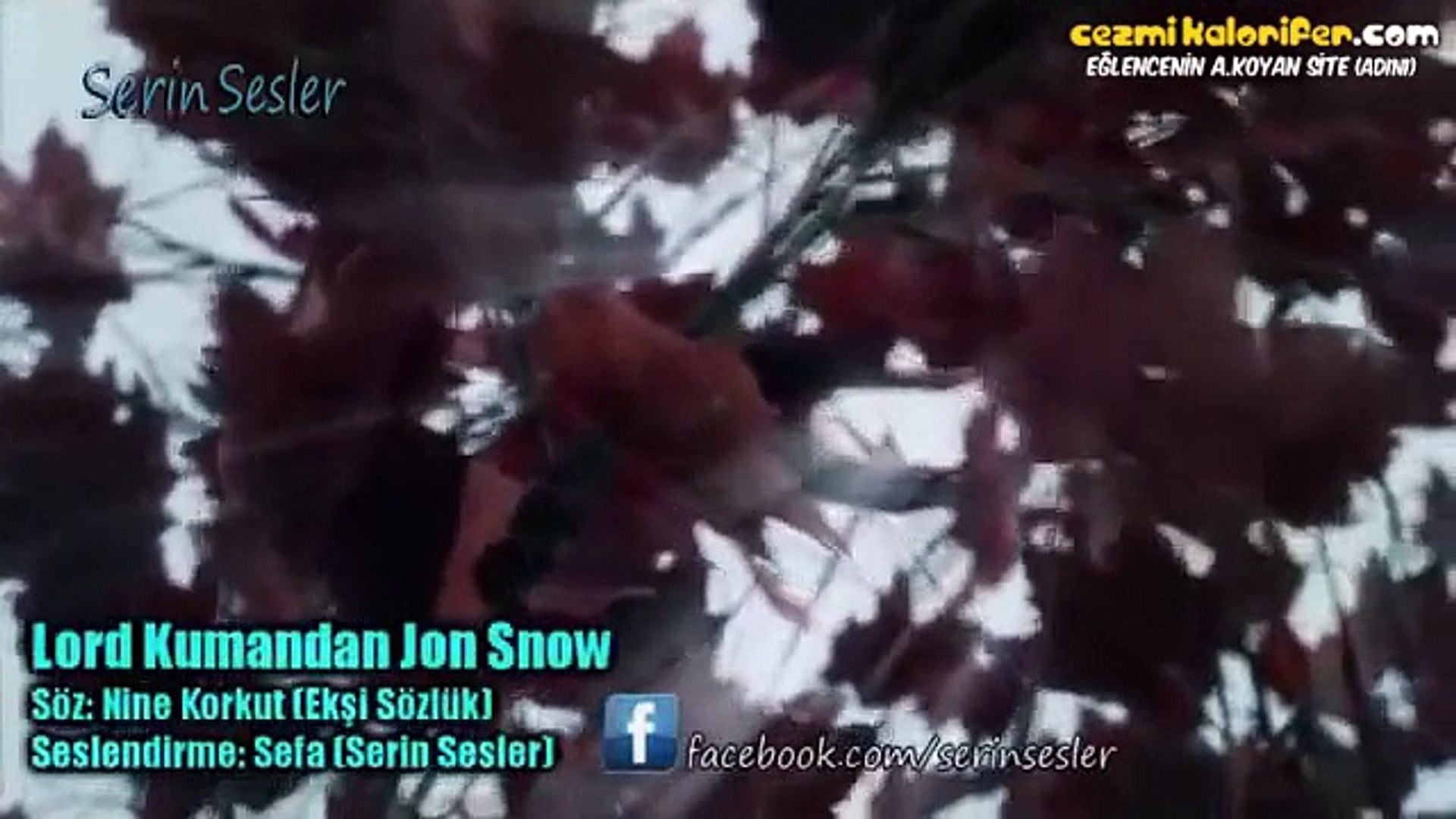 Lord Kumandan Jon Snow Rap Serin Sesler Dailymotion Video