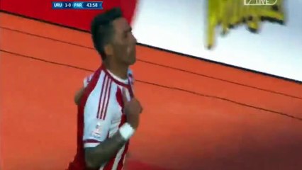 Gol de Lucas Barrios 1-1 Uruguay vs Paraguay 20/06/2015 Copa America