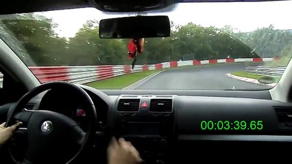 Nordschleife VW Golf V 140 PS TDI BTG Rundenzeit 9:39 min