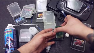 How to Clean A Sega Game Gear Cartridge - ZanyGeek Tutorial