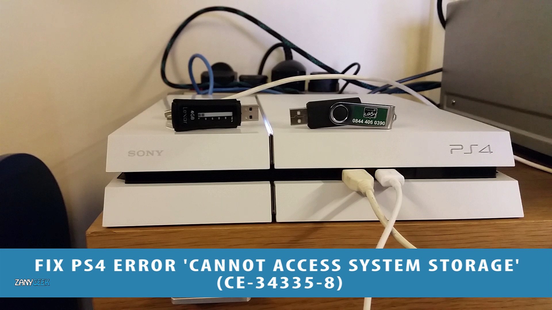 How to Fix PS4 Error Cannot Access System Storage CE-34335-8 - video  Dailymotion