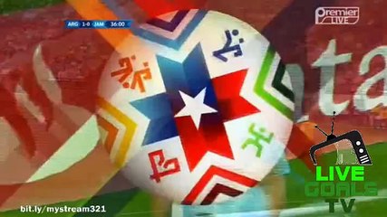 Higuain Biggest Chance Argentina 1-0 Jamaica