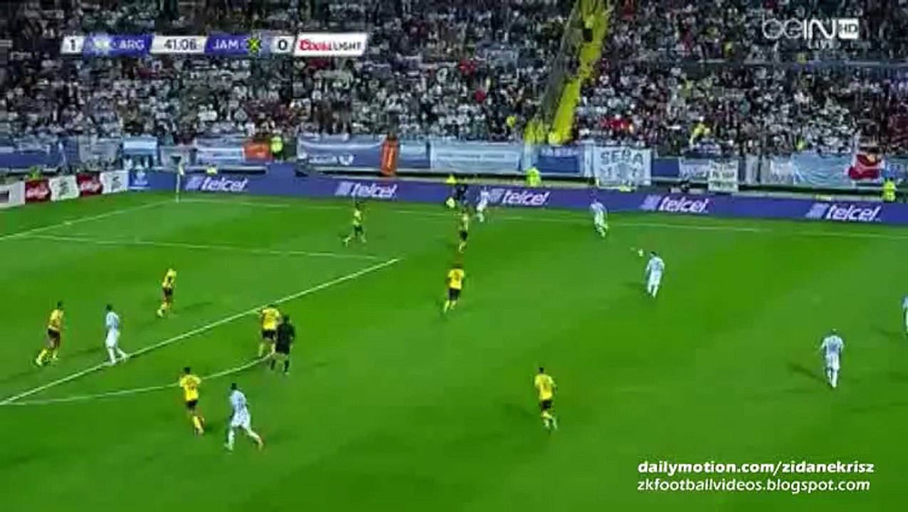 Di María Amazing Shot, Miller Fantastic Save - Argentina v. Jamaica 20.06.2015