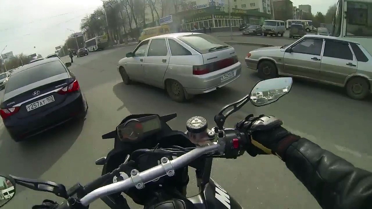 Les motards ont un coeur gors comme ça