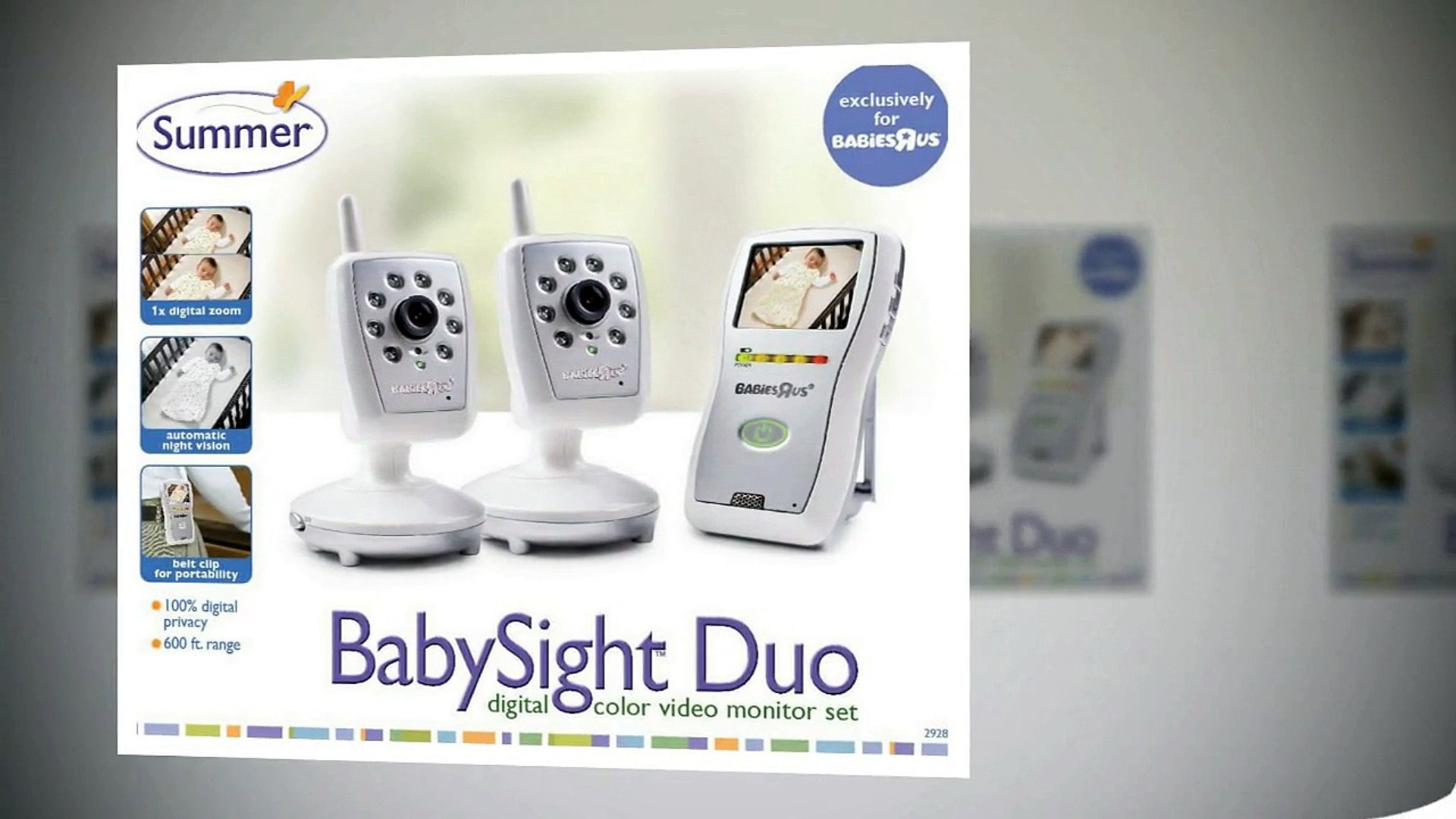 summer infant duo baby monitor