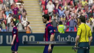 FIFA 15 PS4 | Barcelona v PSG | So many goals