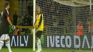 Partita del cuore 2009 - Penaltys, Del Piero as a Goalkeeper